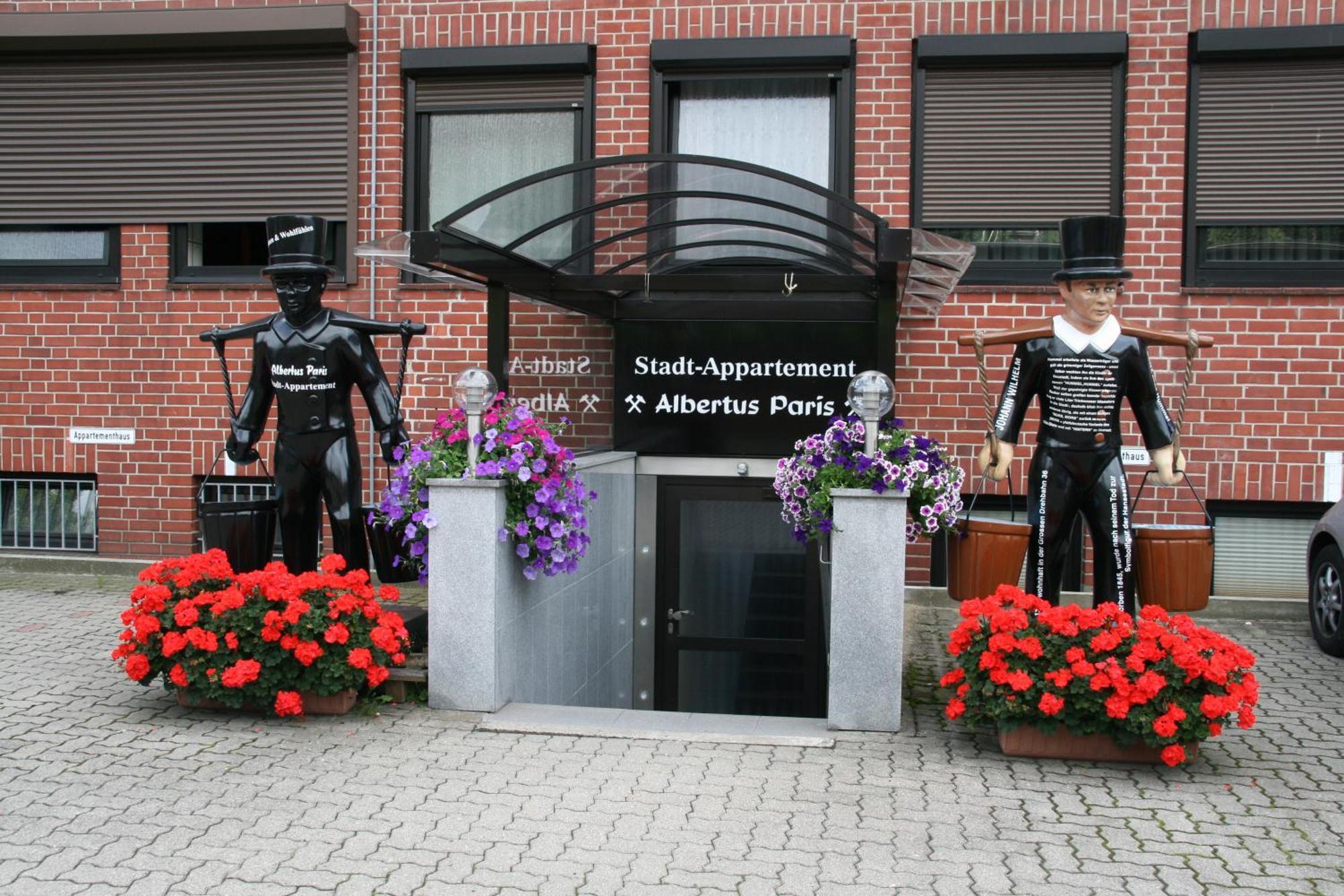 Albertus Paris Aparthotel Hamburg Bagian luar foto